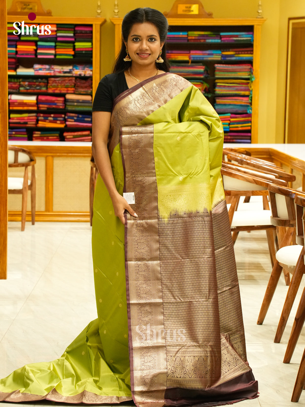 Kanchipuram-halfpure Saree - EH19033