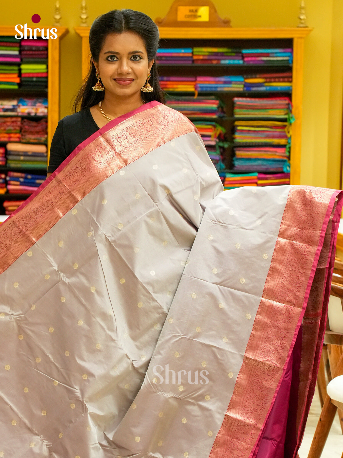 Kanchipuram-halfpure Saree - EH19035