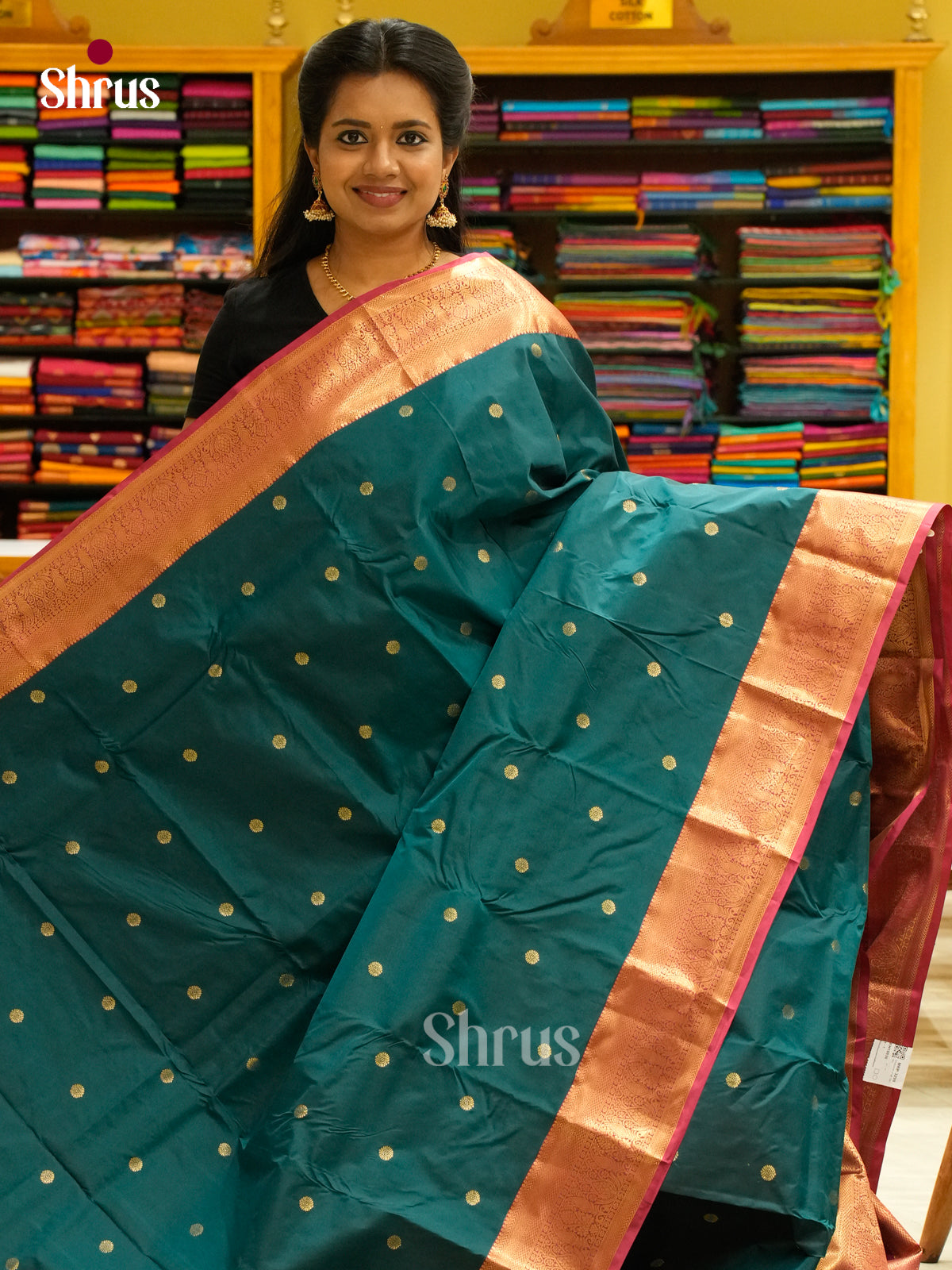 Kanchipuram-halfpure Saree - EH19036