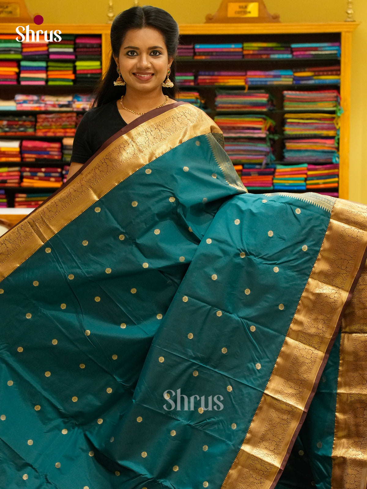 Kanchipuram-halfpure Saree - EH19038