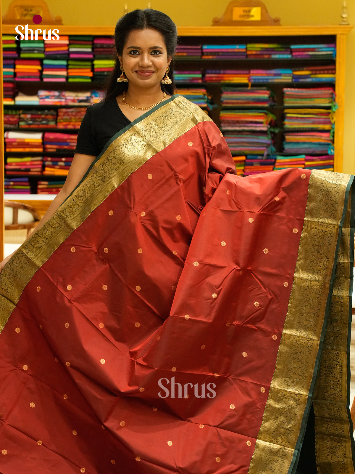 Kanchipuram-halfpure Saree - EH19040