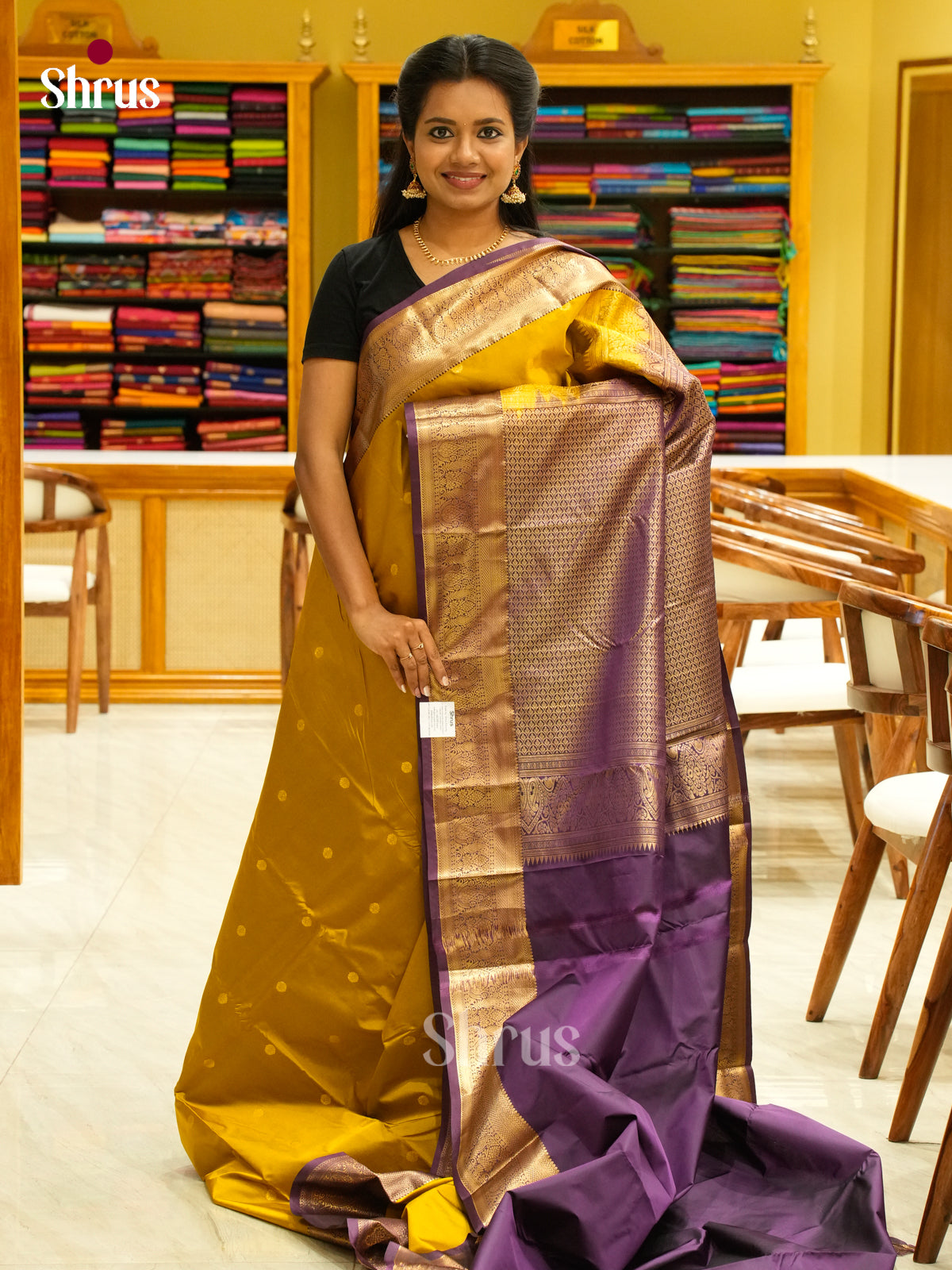 Kanchipuram-halfpure Saree - EH19043