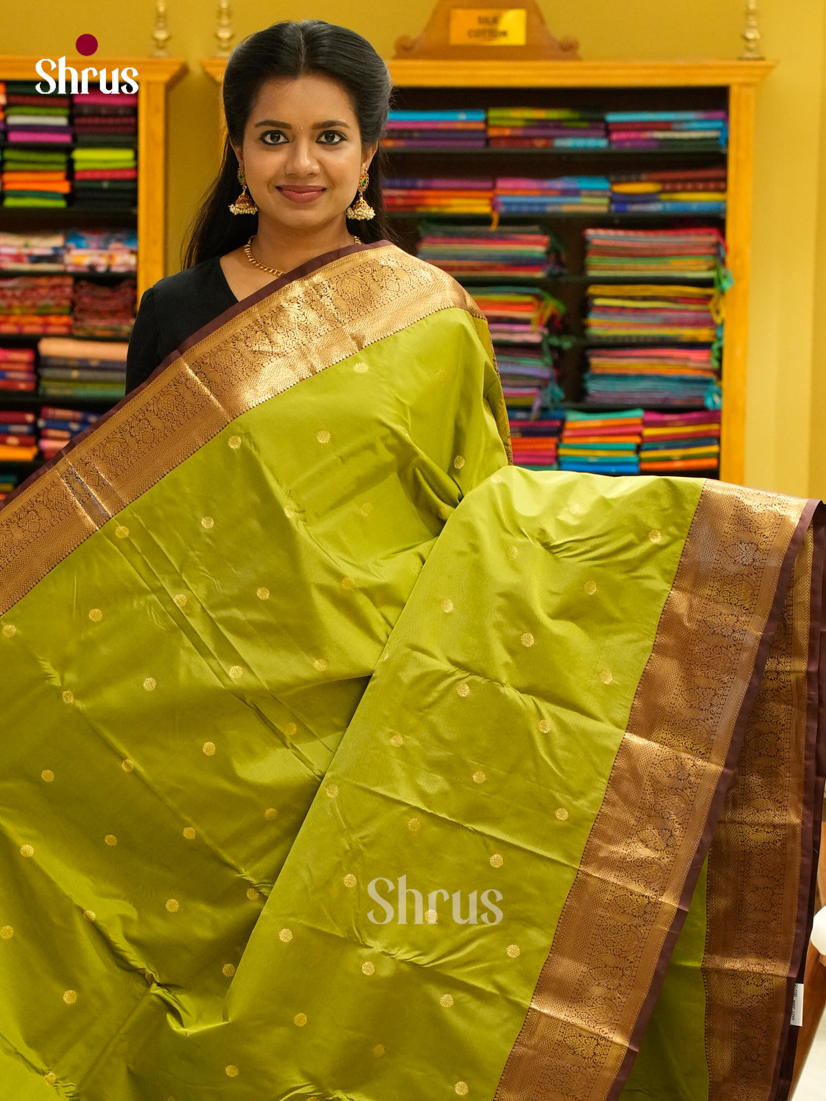 Kanchipuram-halfpure Saree - EH19044