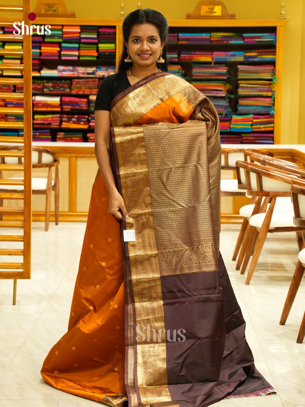 Kanchipuram-halfpure Saree - EH19045