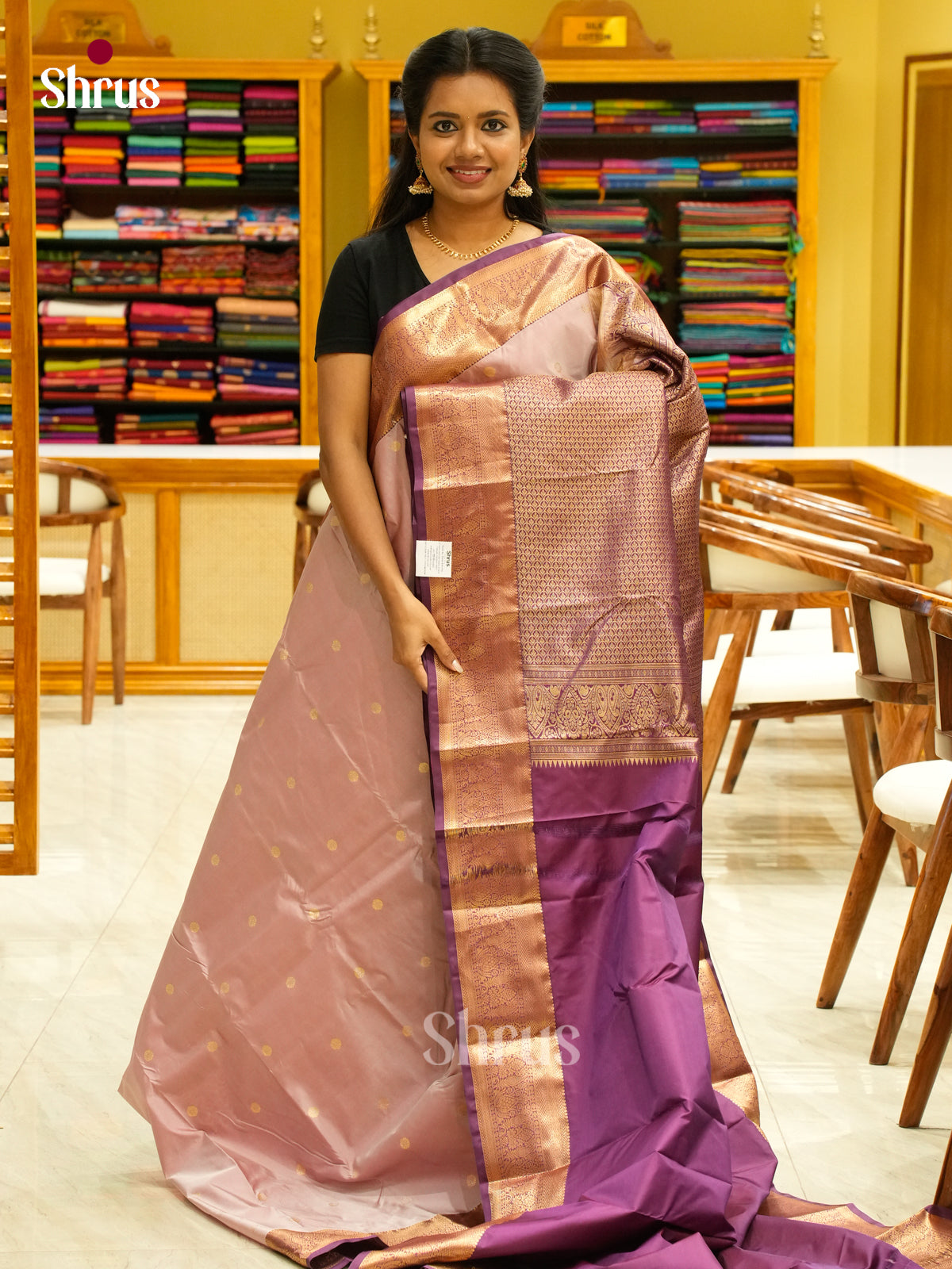 Kanchipuram-halfpure Saree - EH19047