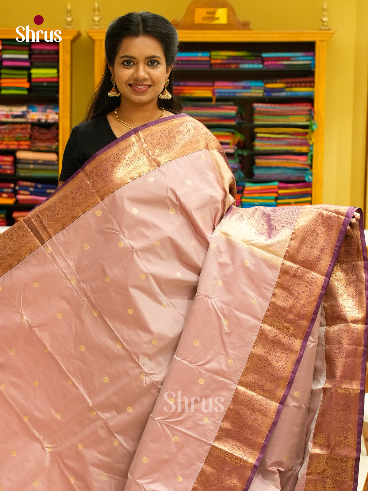 Kanchipuram-halfpure Saree - EH19047