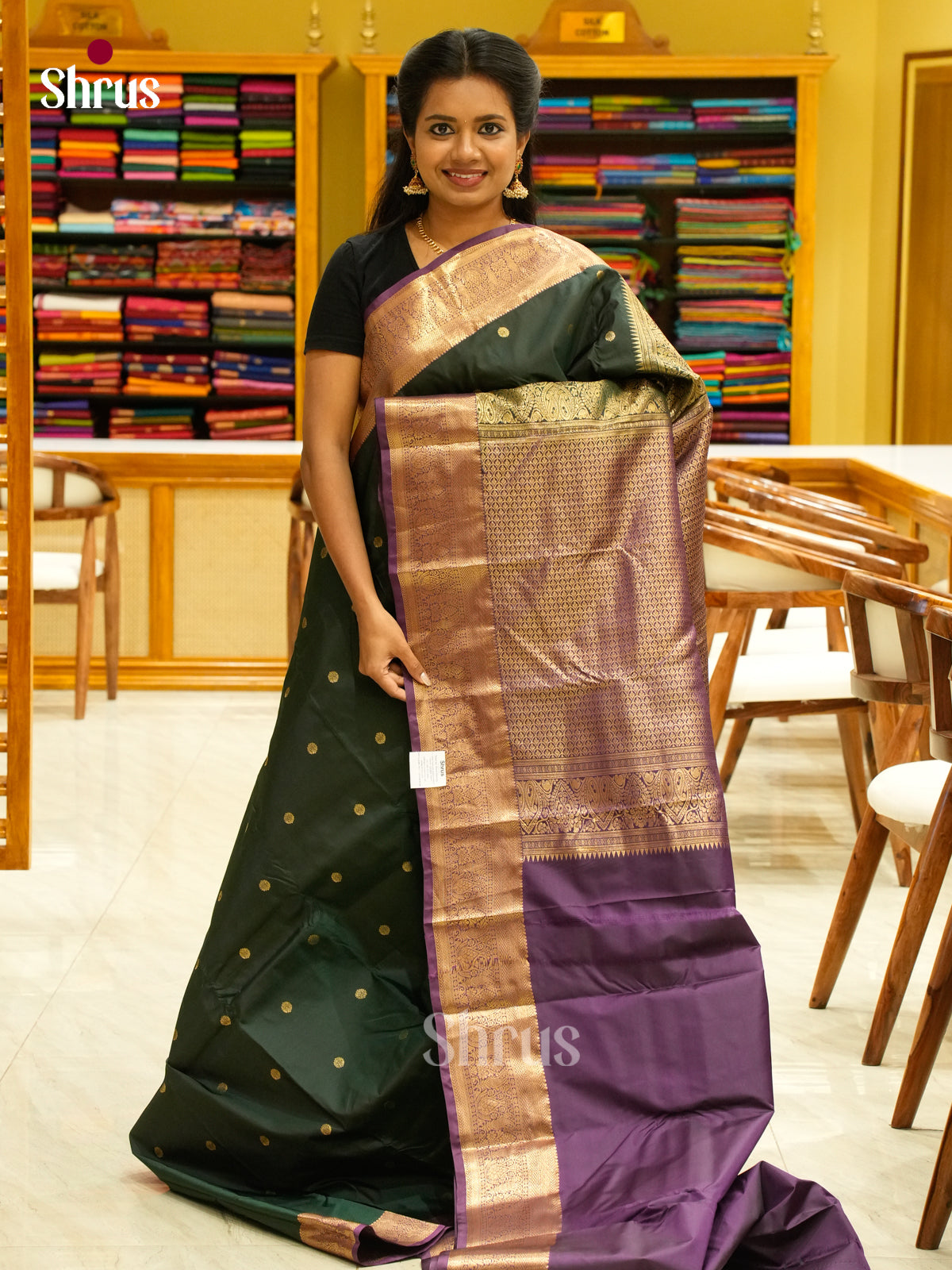 Kanchipuram-halfpure Saree - EH19051