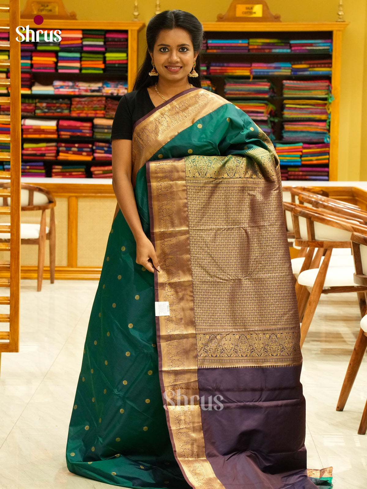 Kanchipuram-halfpure Saree - EH19053