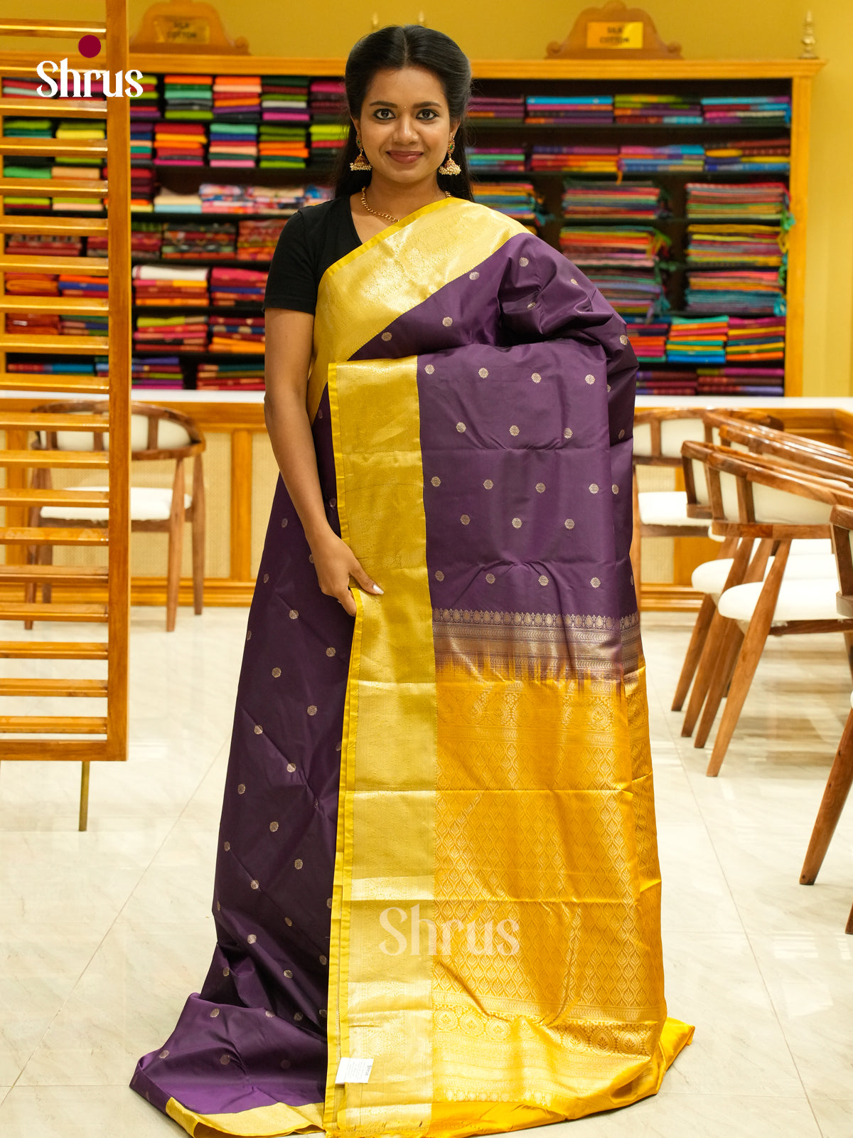 Kanchipuram-halfpure Saree - EH19054