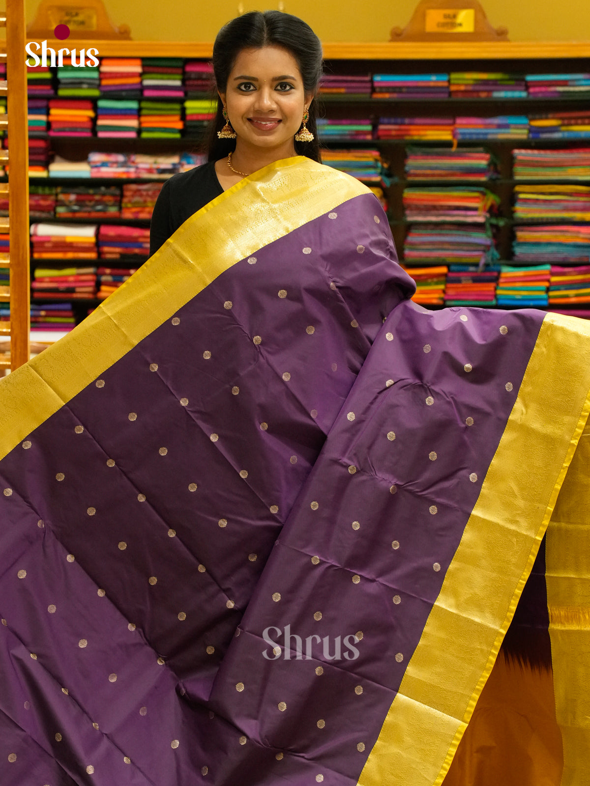 Kanchipuram-halfpure Saree - EH19054