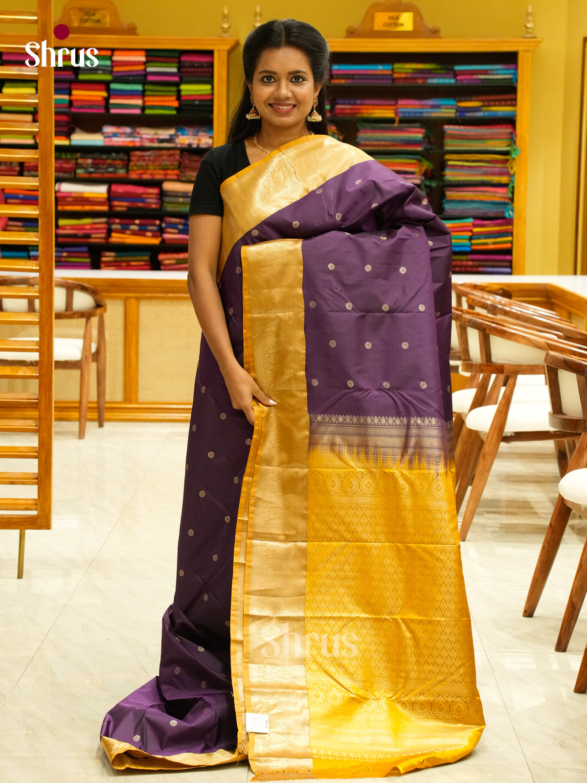 Kanchipuram-halfpure Saree - EH19055