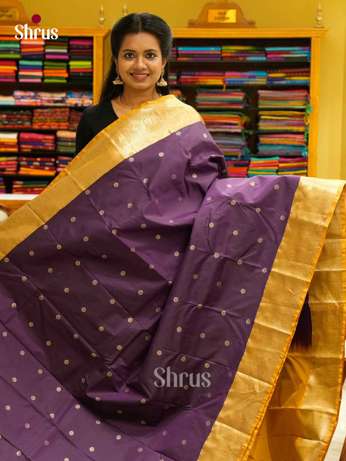 Kanchipuram-halfpure Saree - EH19055