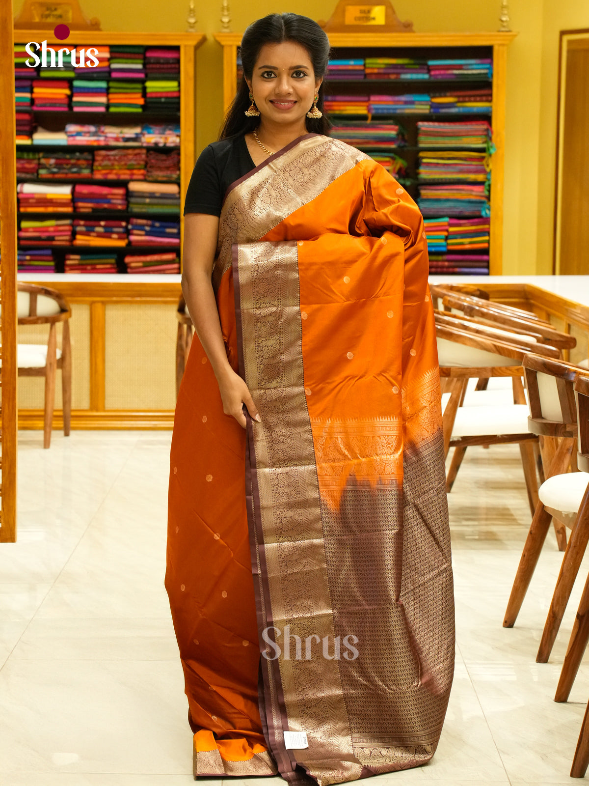Kanchipuram-halfpure Saree - EH19058
