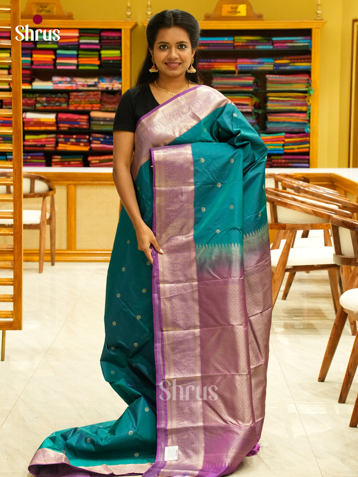 Kanchipuram-halfpure Saree - EH19061