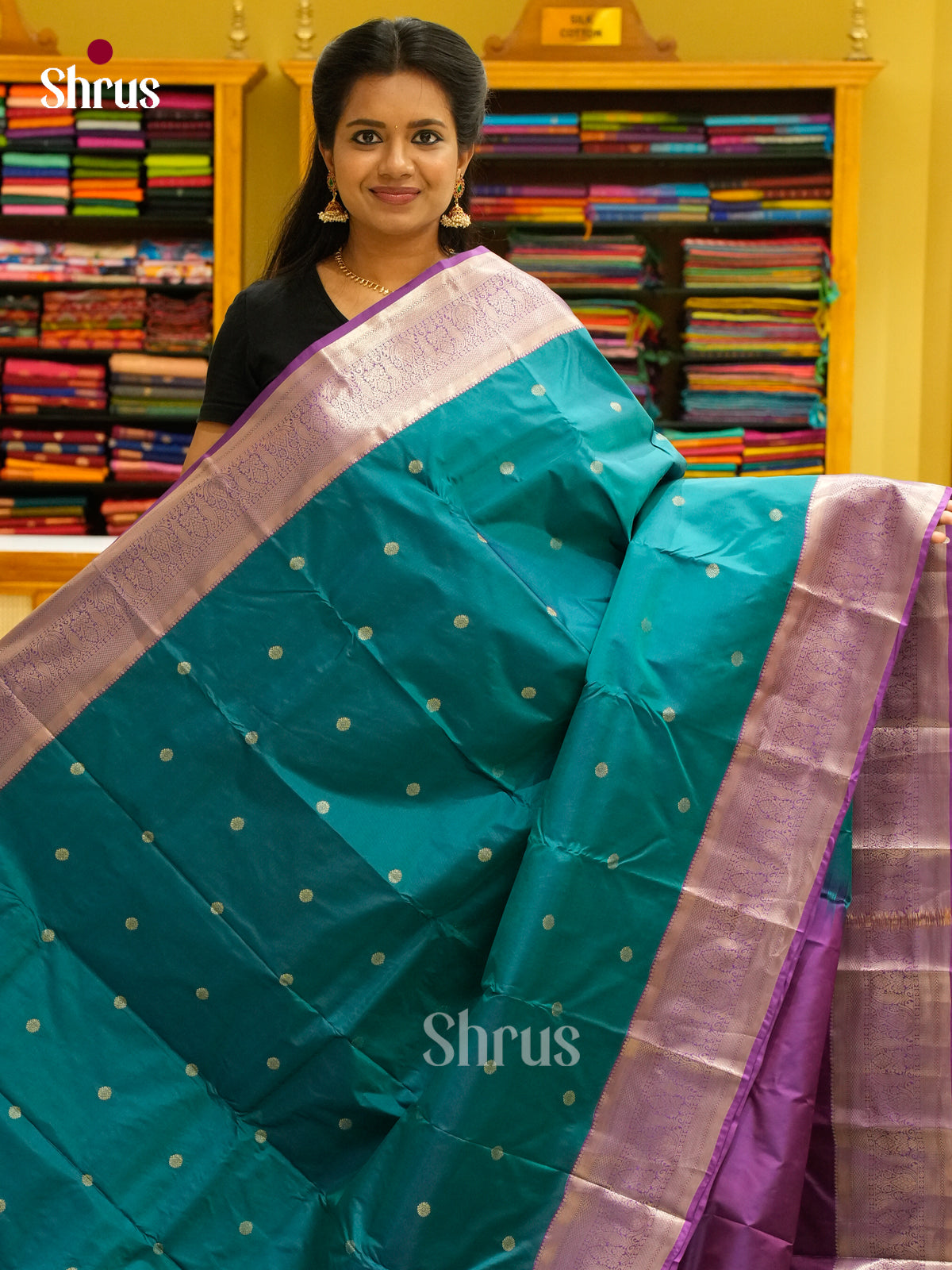 Kanchipuram-halfpure Saree - EH19061
