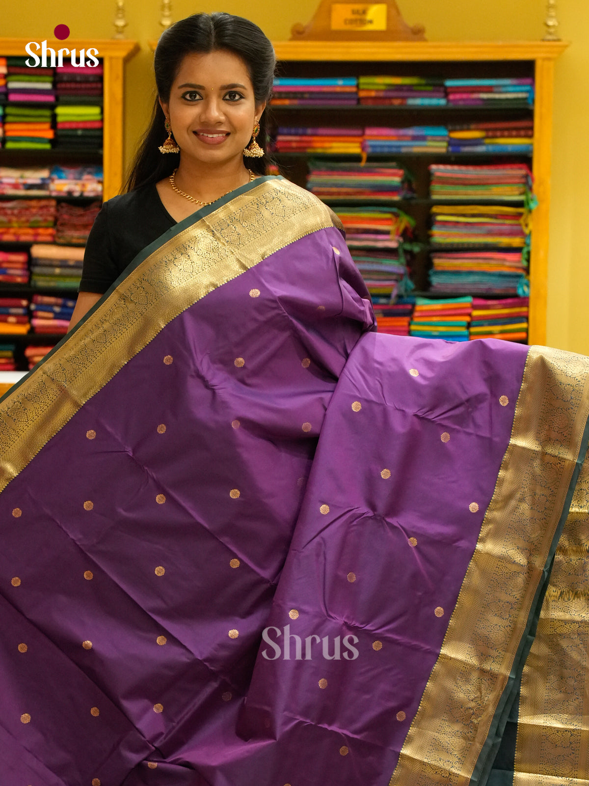 Kanchipuram-halfpure Saree - EH19062