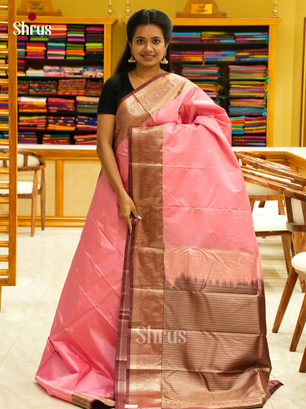 Kanchipuram-halfpure Saree - EH19064