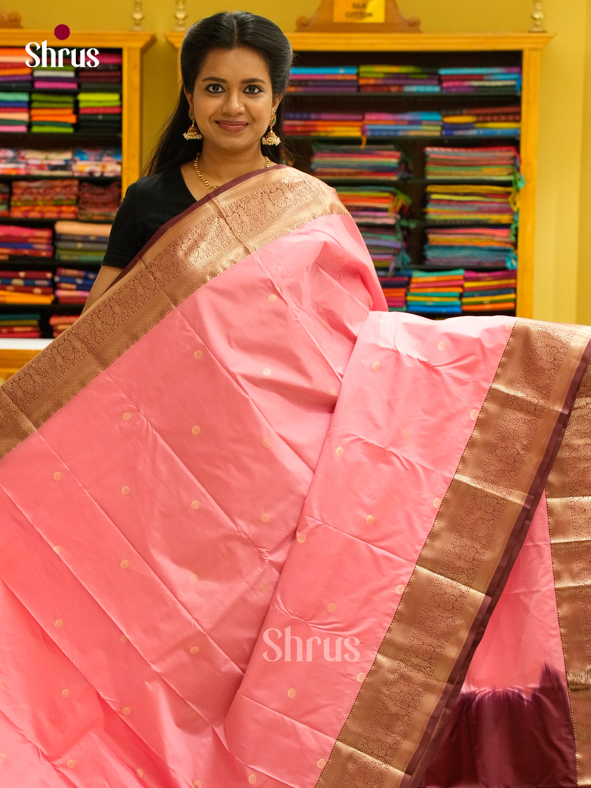 Kanchipuram-halfpure Saree - EH19064