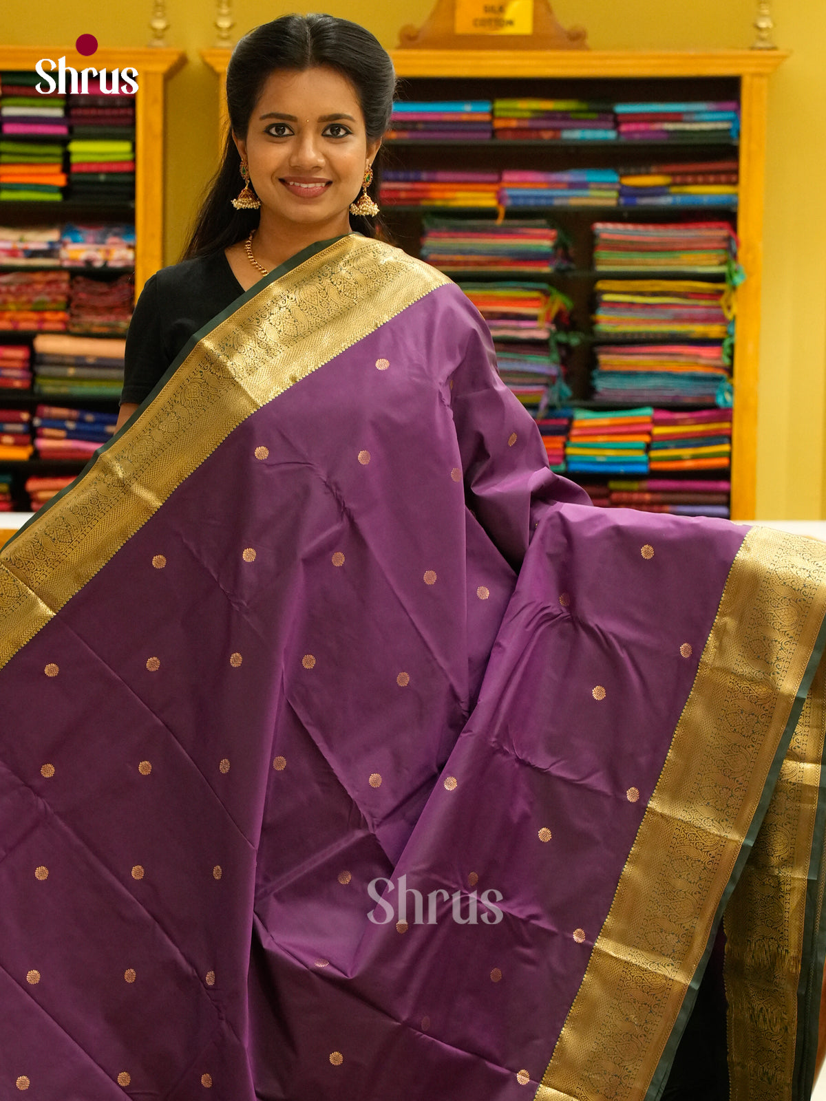 Kanchipuram-halfpure Saree - EH19065