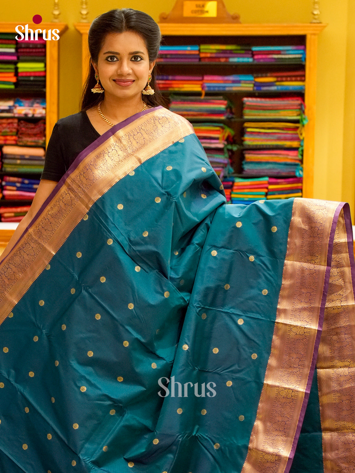 Kanchipuram-halfpure Saree - EH19068