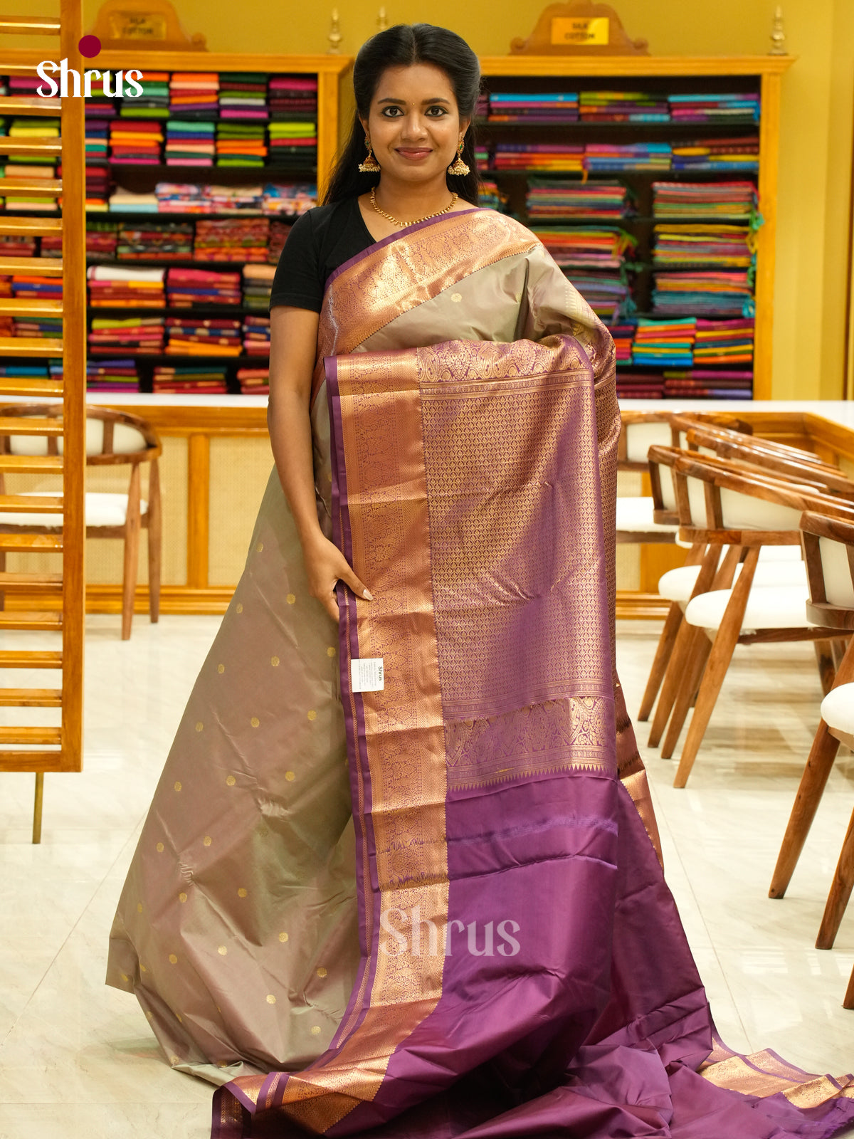 Kanchipuram-halfpure Saree - EH19070