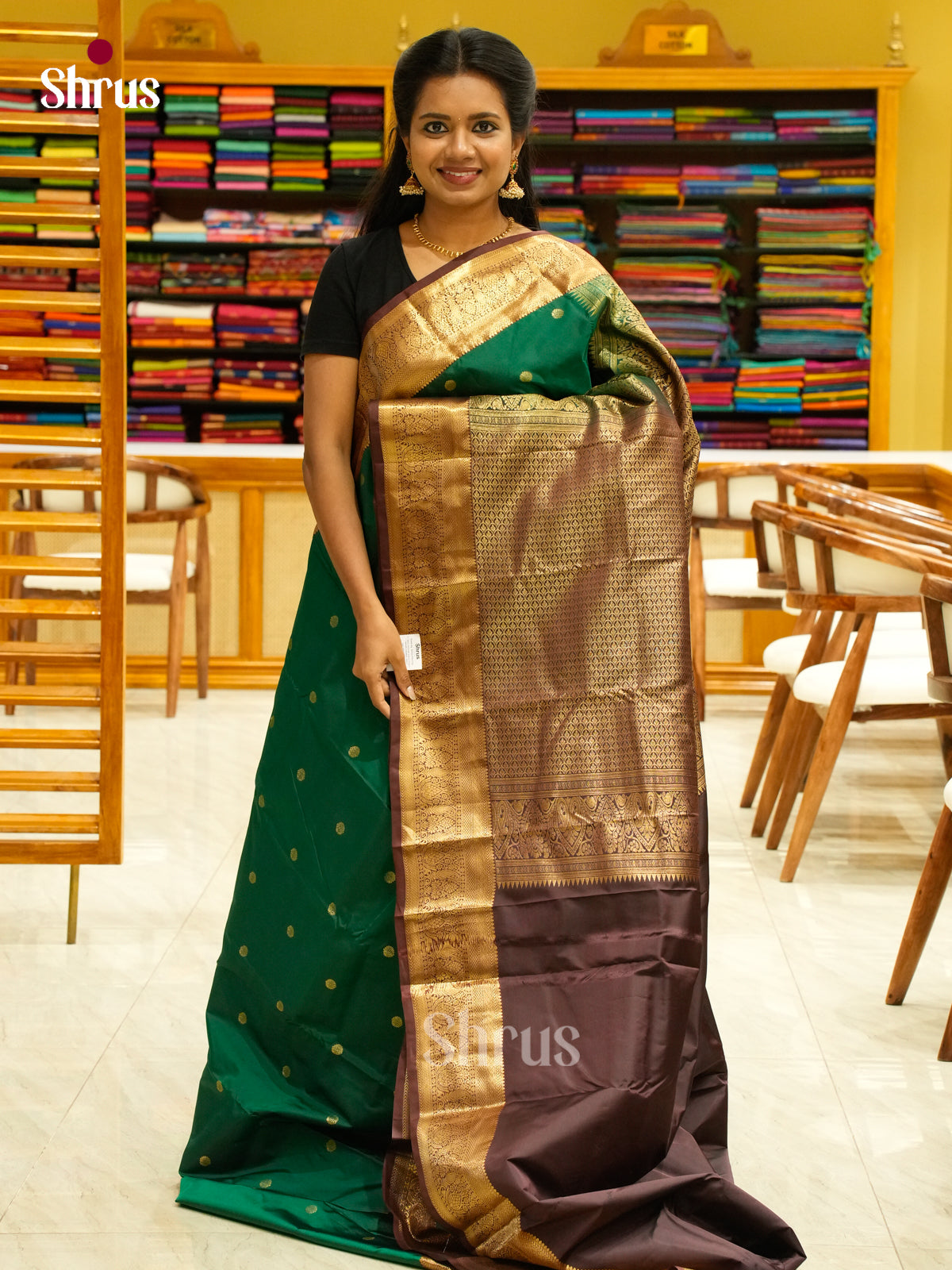 Kanchipuram-halfpure Saree - EH19071