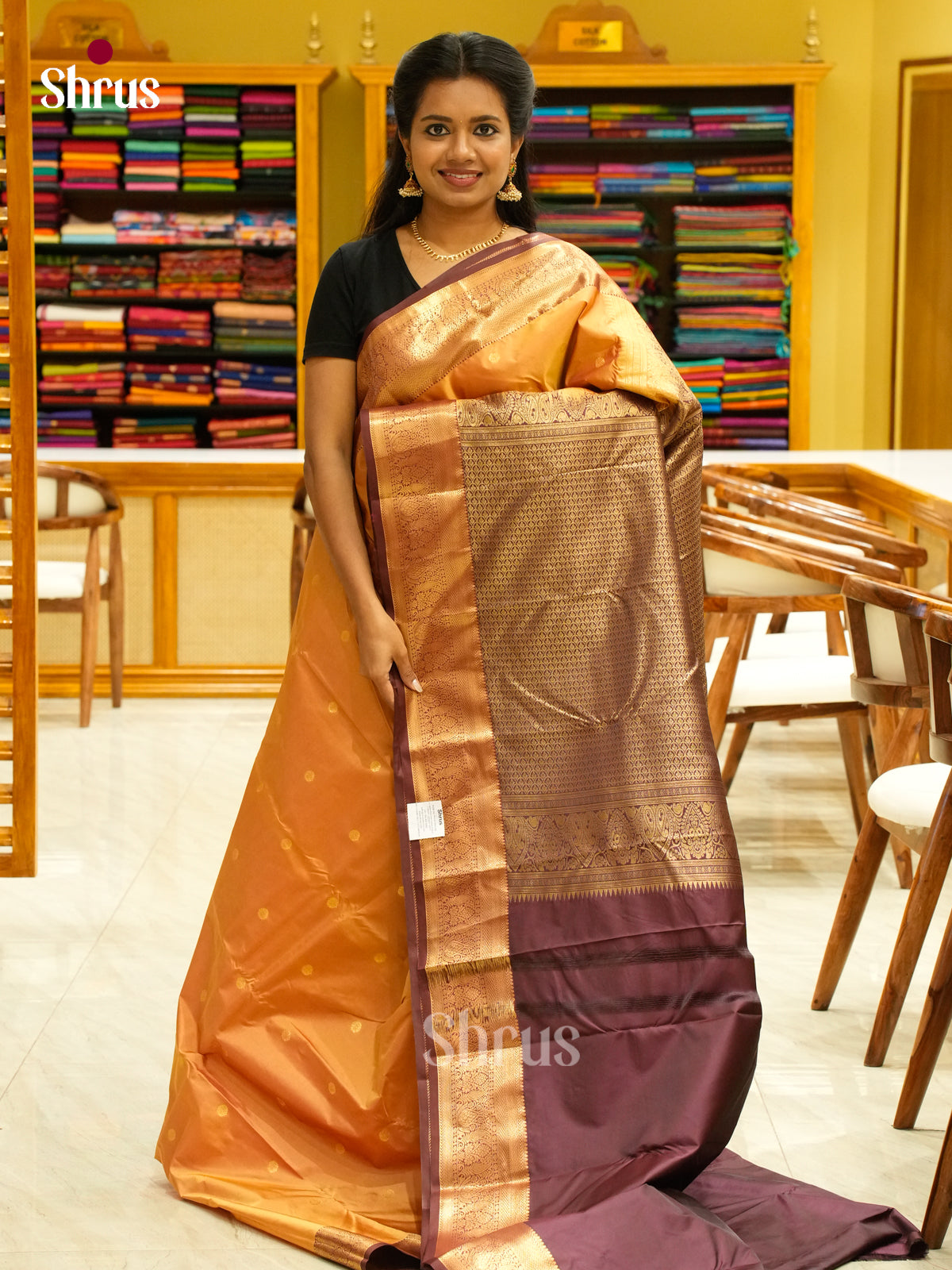 Kanchipuram-halfpure Saree - EH19072