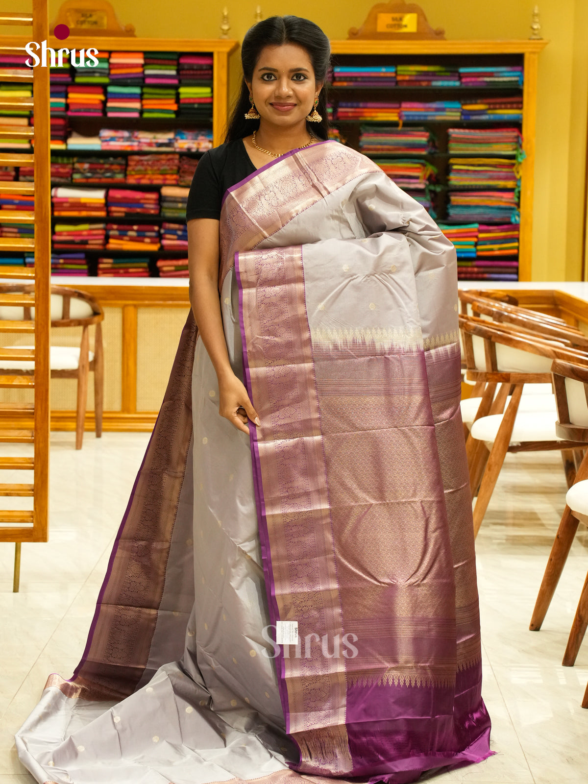Kanchipuram-halfpure Saree - EH19073