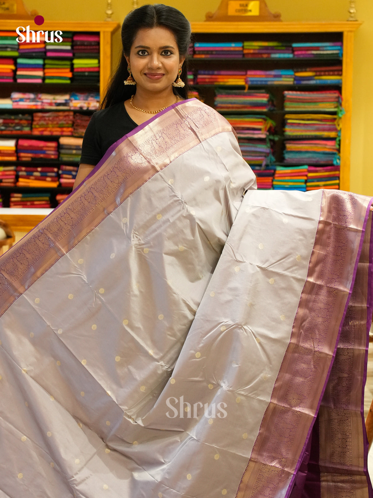 Kanchipuram-halfpure Saree - EH19073