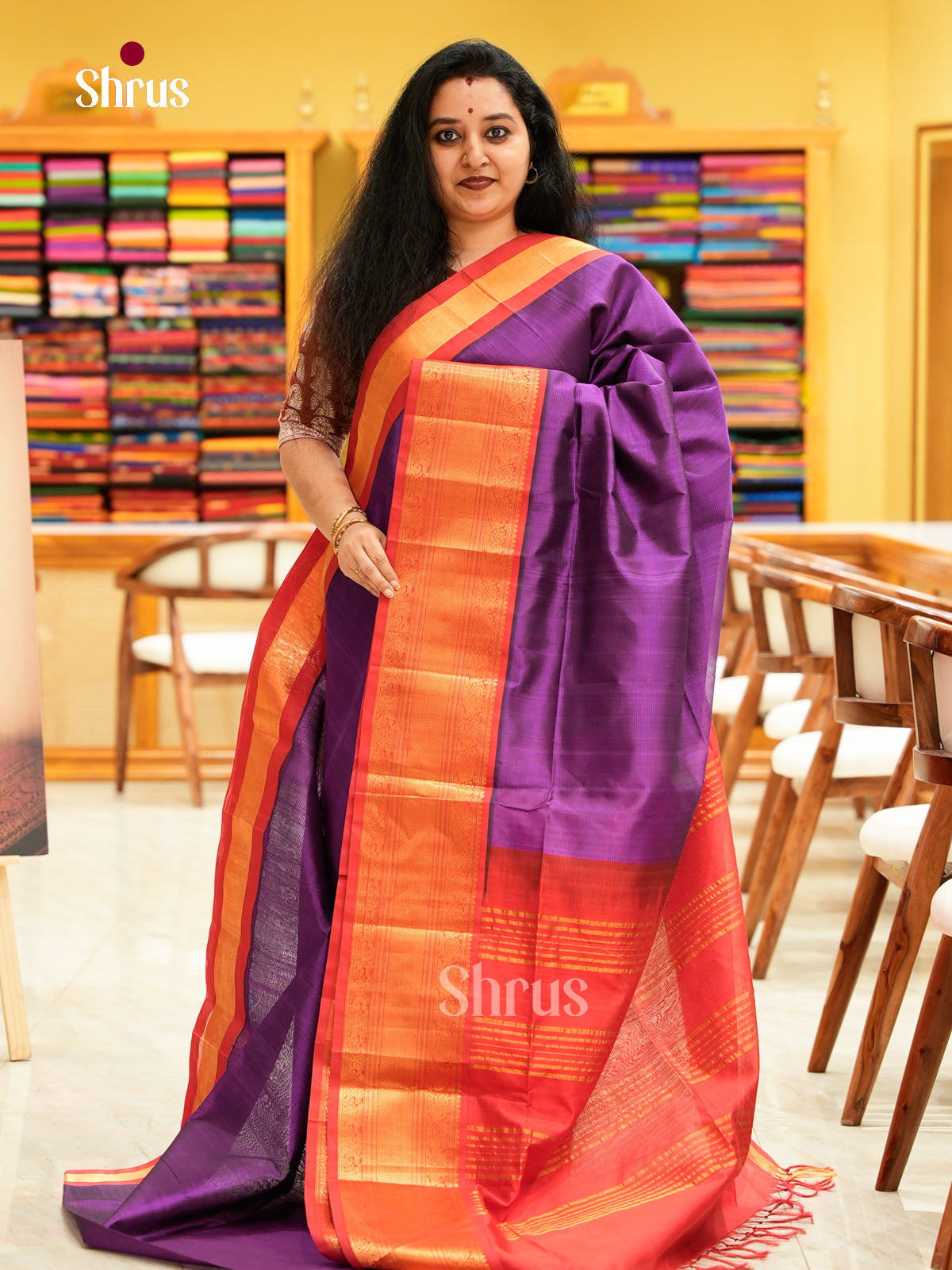 Silk Cotton Saree - EH20003