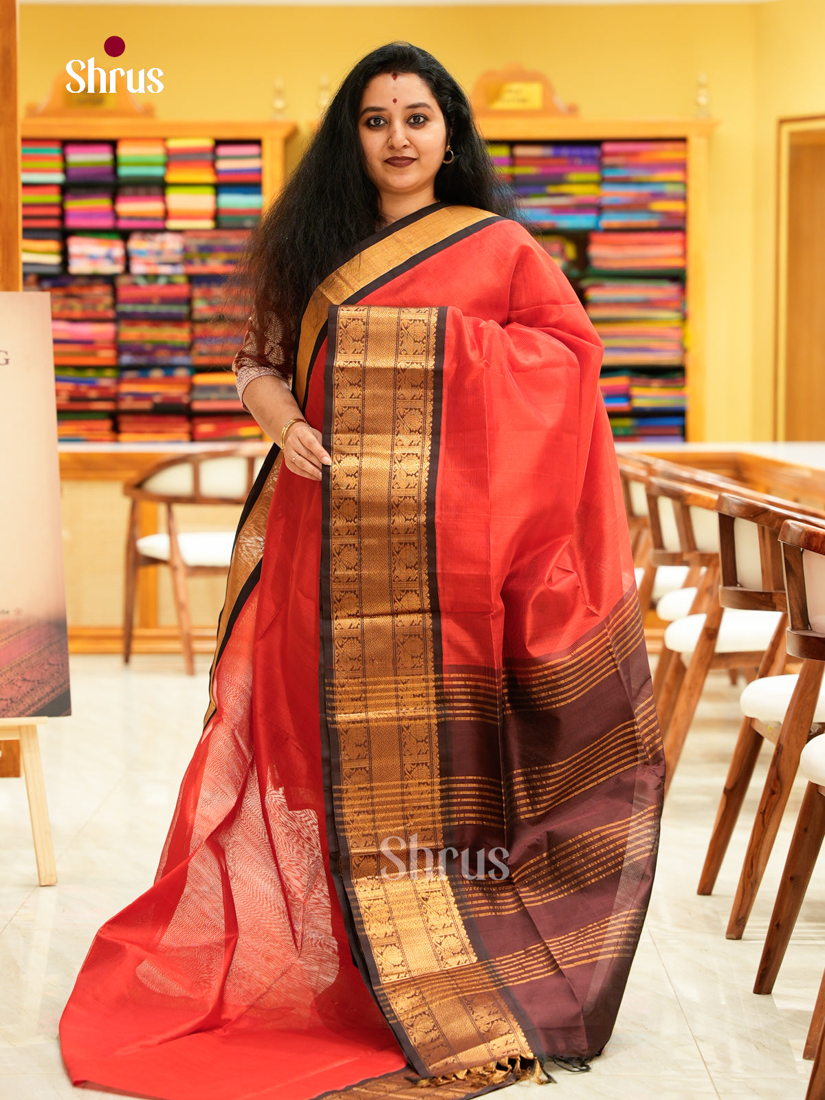 Silk Cotton Saree - EH20006