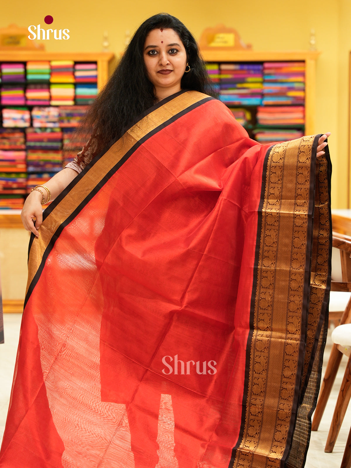 Silk Cotton Saree - EH20006