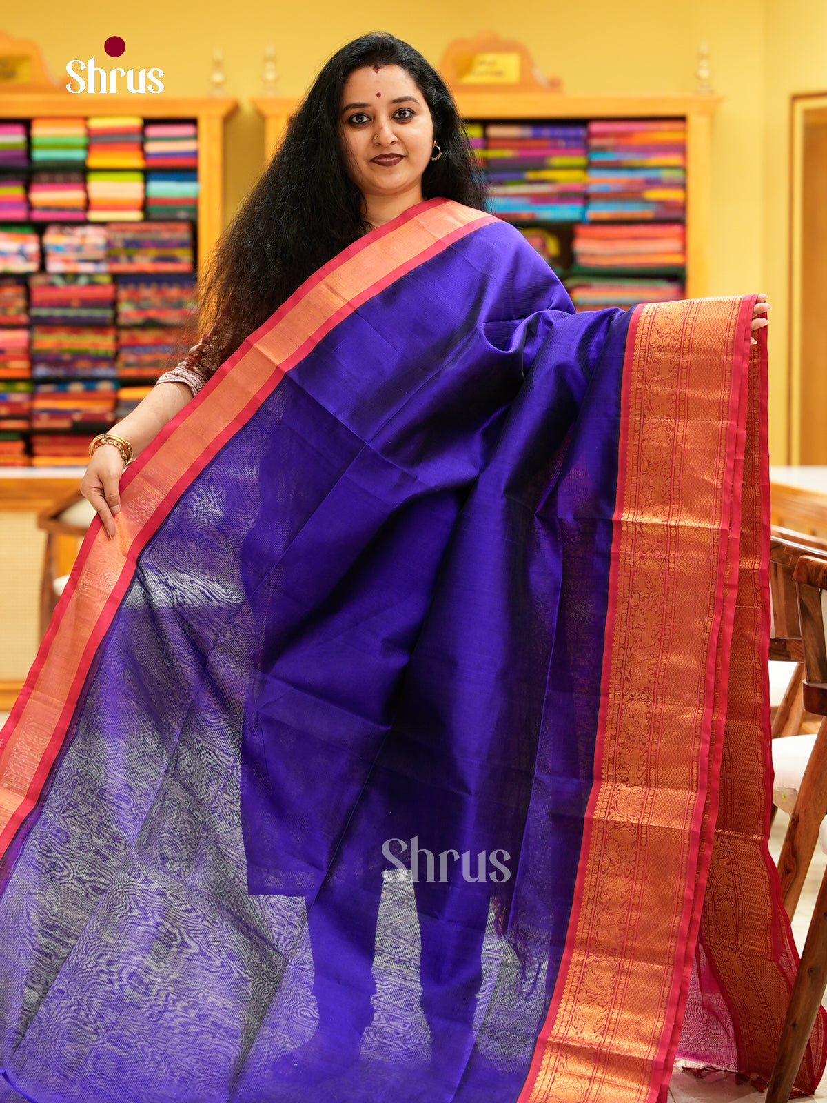 Silk Cotton Saree - EH20007