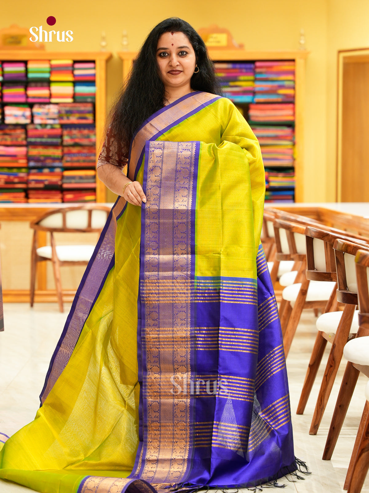 Silk Cotton Saree - EH20008