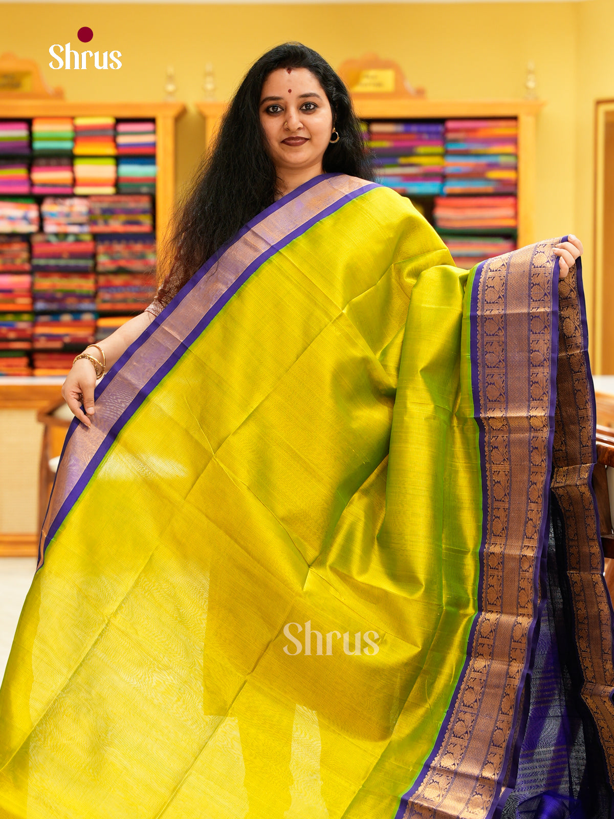 Silk Cotton Saree - EH20008