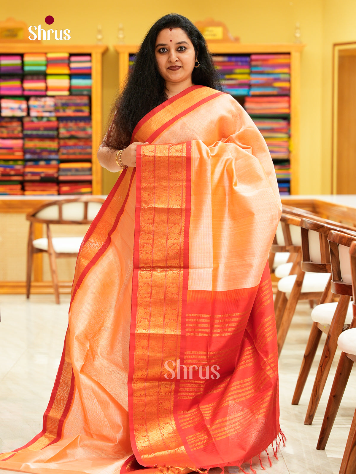 Silk Cotton Saree - EH20011
