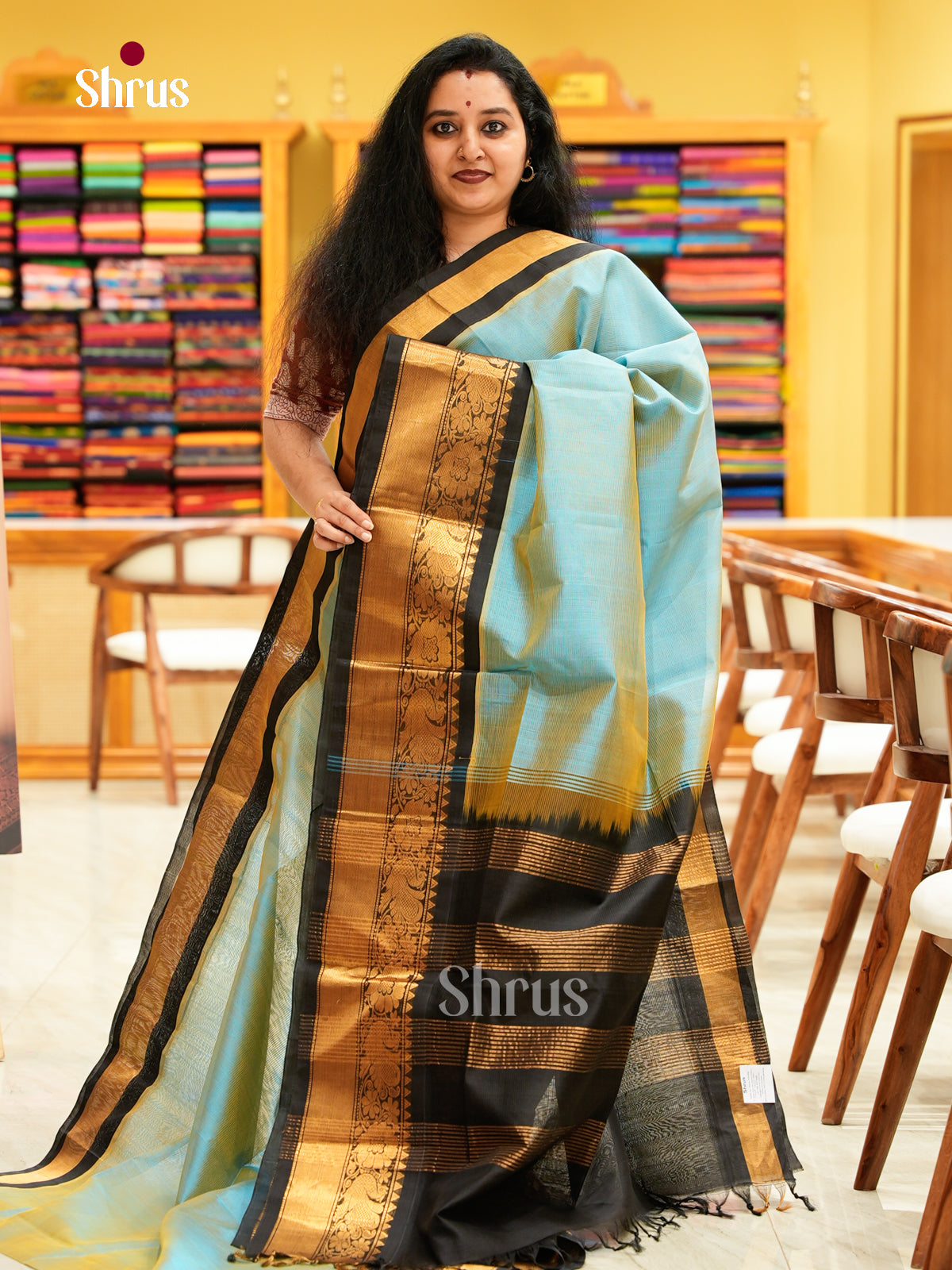 Silk Cotton Saree - EH20013