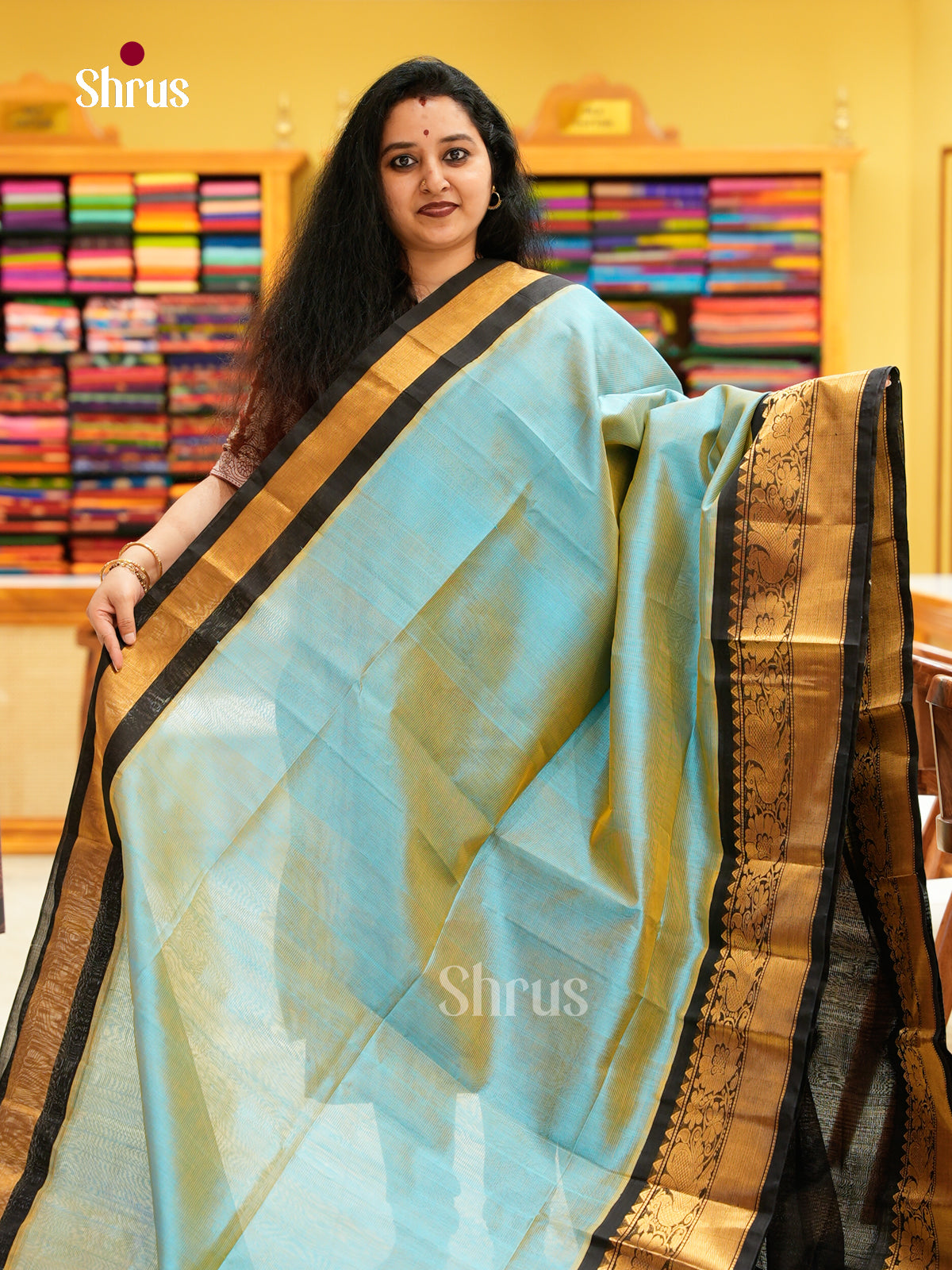 Silk Cotton Saree - EH20013