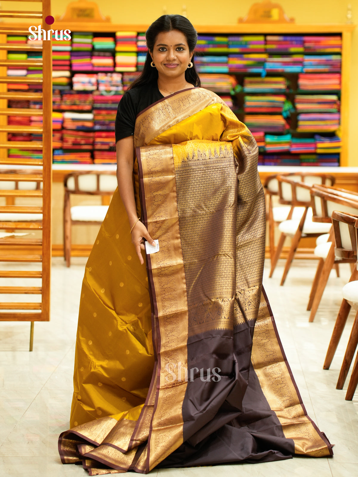 Kanchipuram halfpure Saree - EH25001