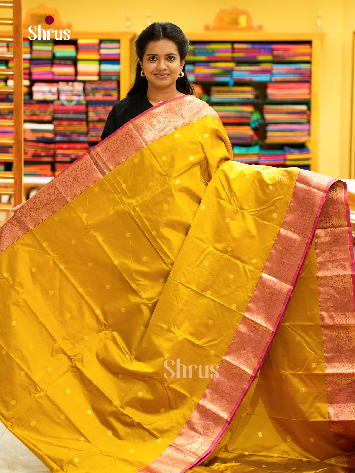 Kanchipuram halfpure Saree - EH25014