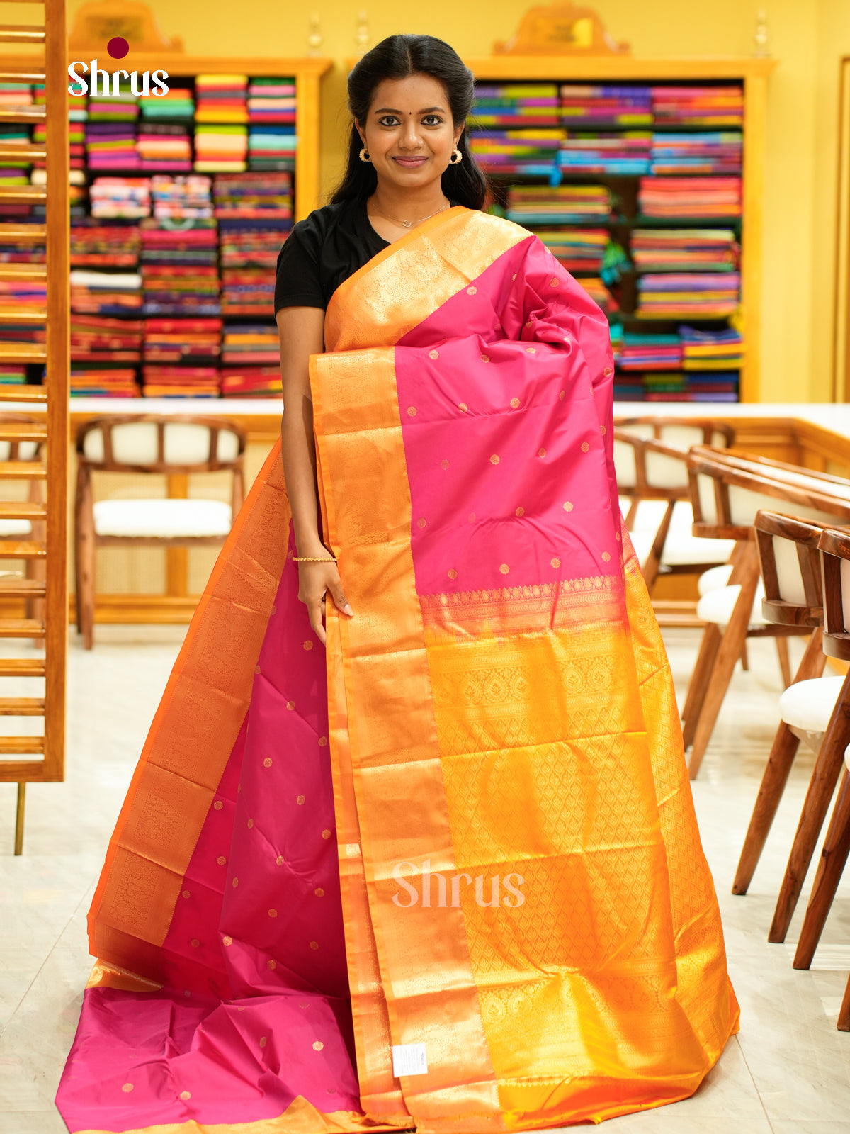 Kanchipuram halfpure Saree - EH25020