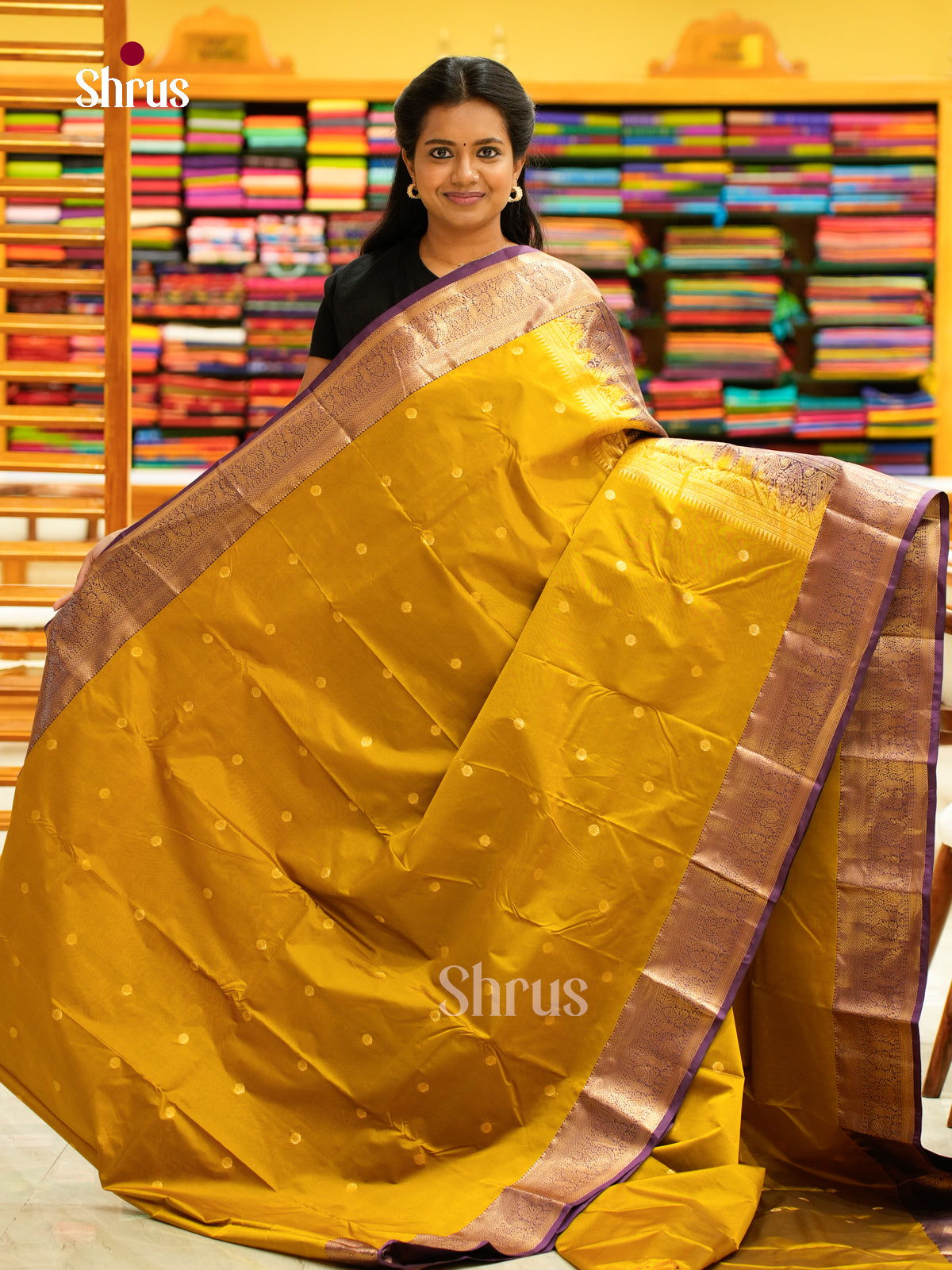 Kanchipuram halfpure Saree - EH25023