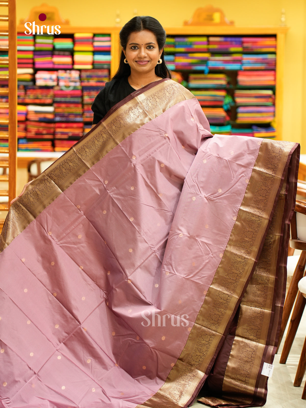 Kanchipuram halfpure Saree - EH25056