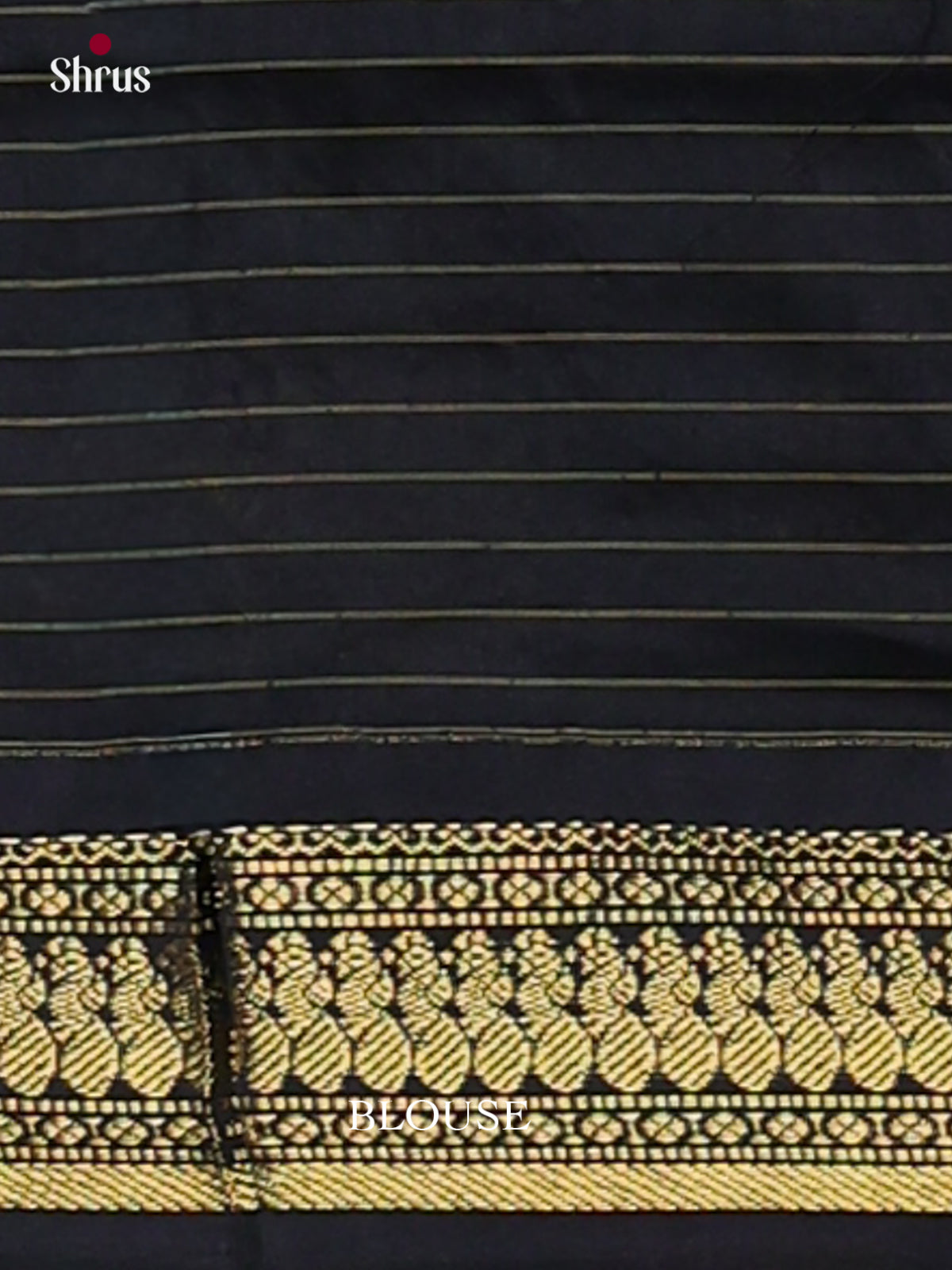 Yellow & Black - Kalyani Cotton Saree