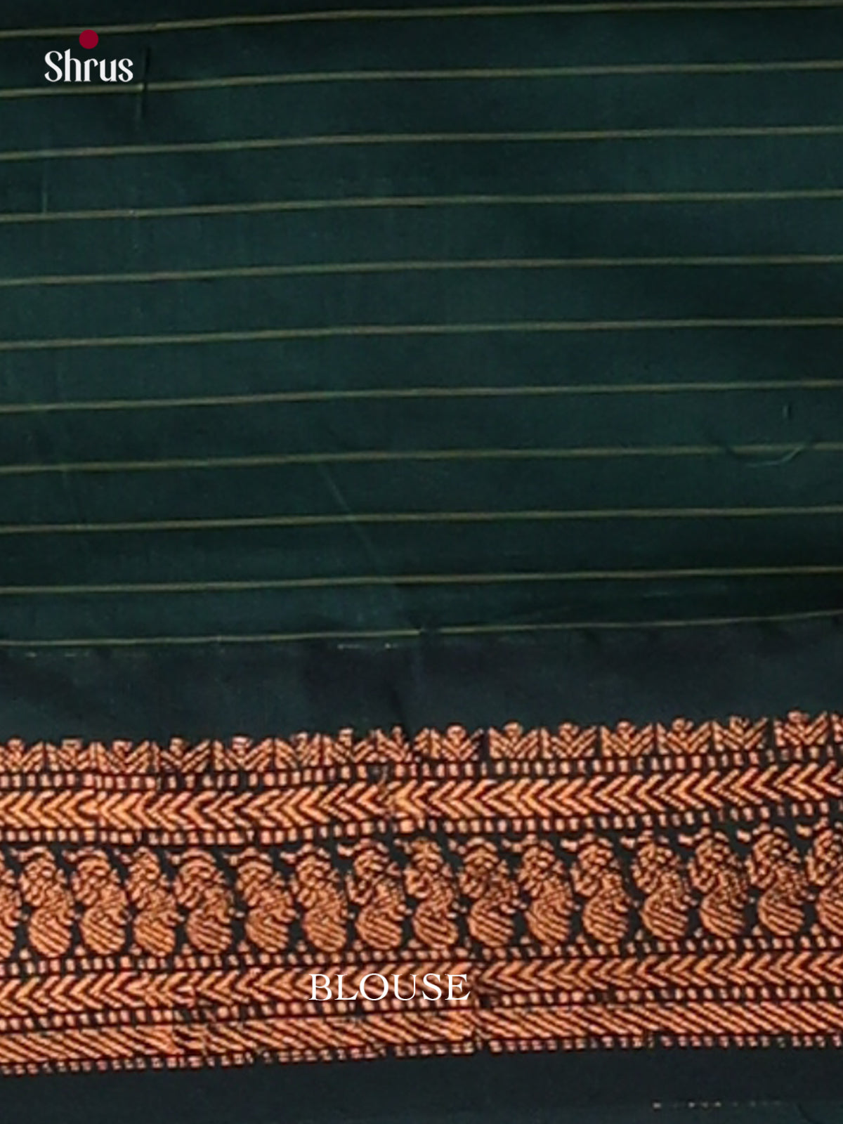 Orange & Green - Kalyani Cotton Saree