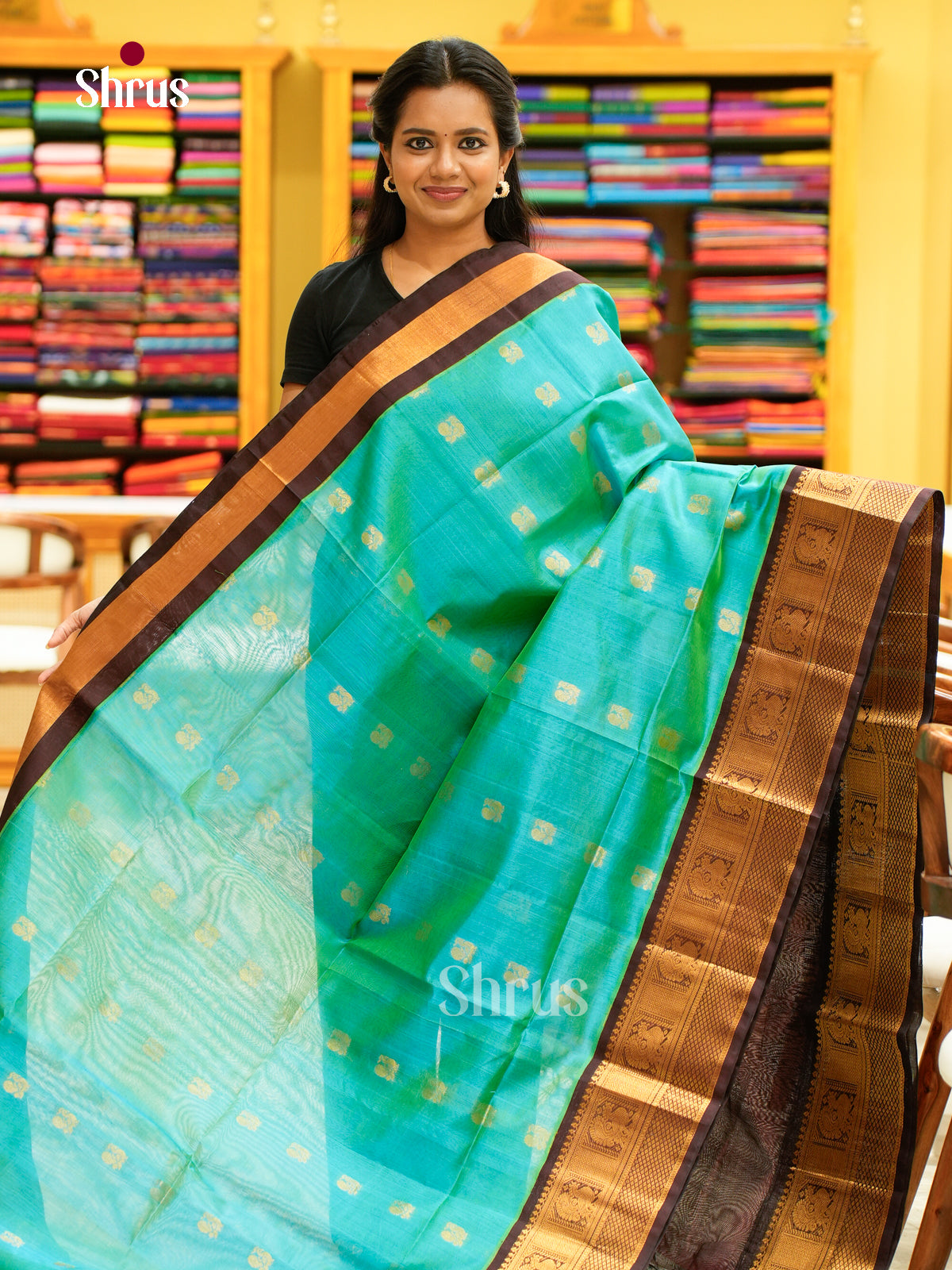 Silk Cotton Saree - EH28002