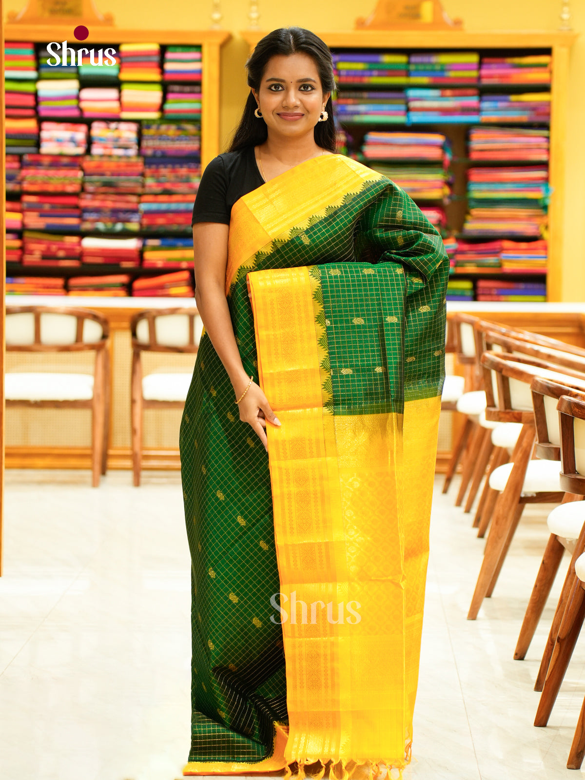 Silk Cotton Saree - EH28004