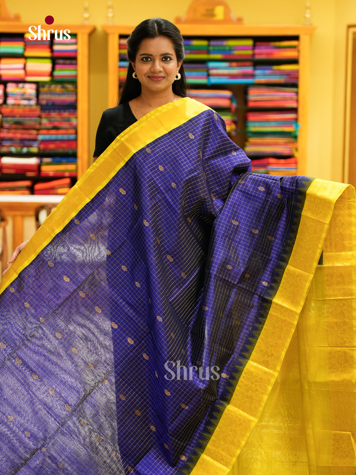 Silk Cotton Saree - EH28005