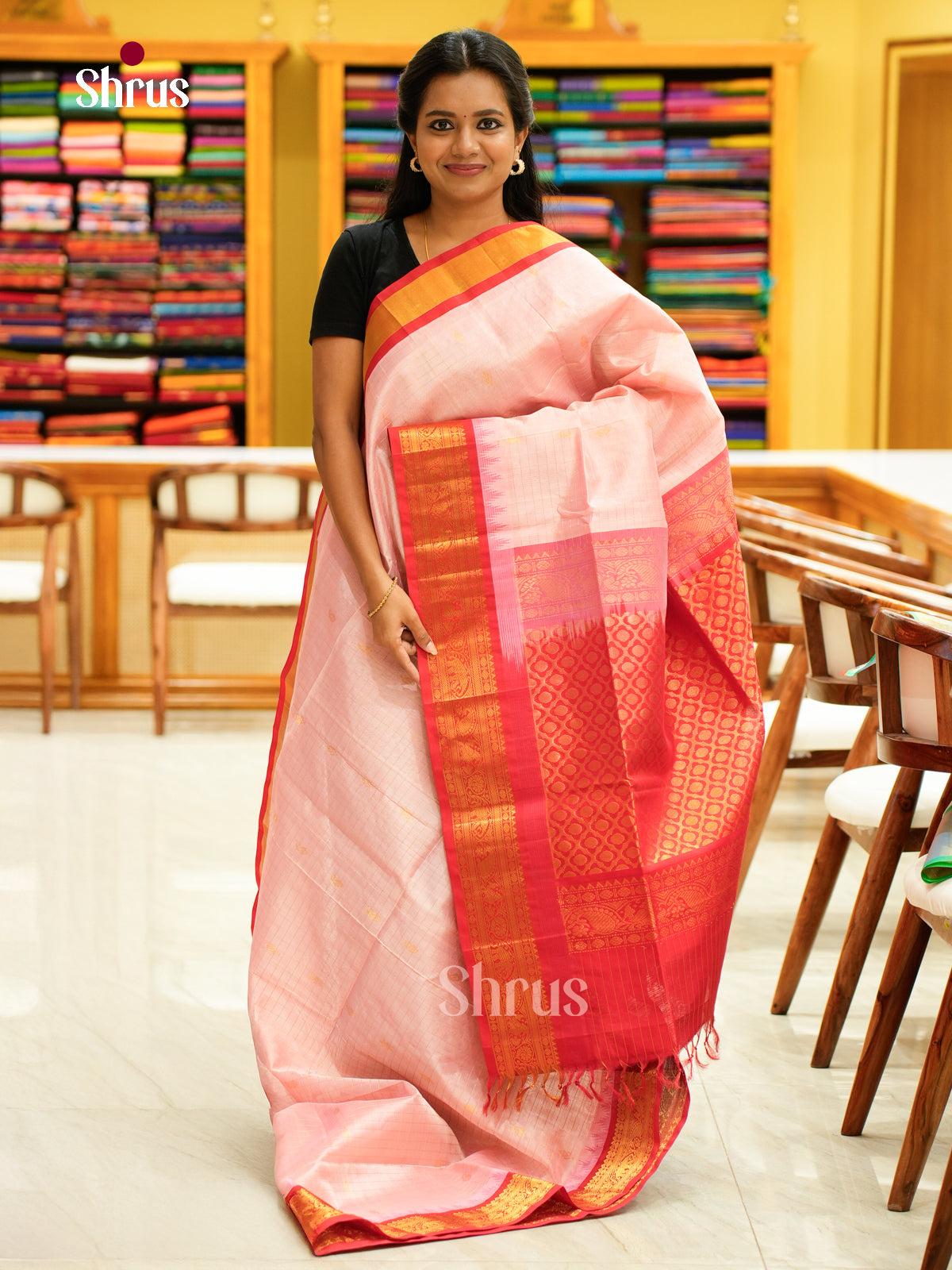 Silk Cotton Saree - EH28006