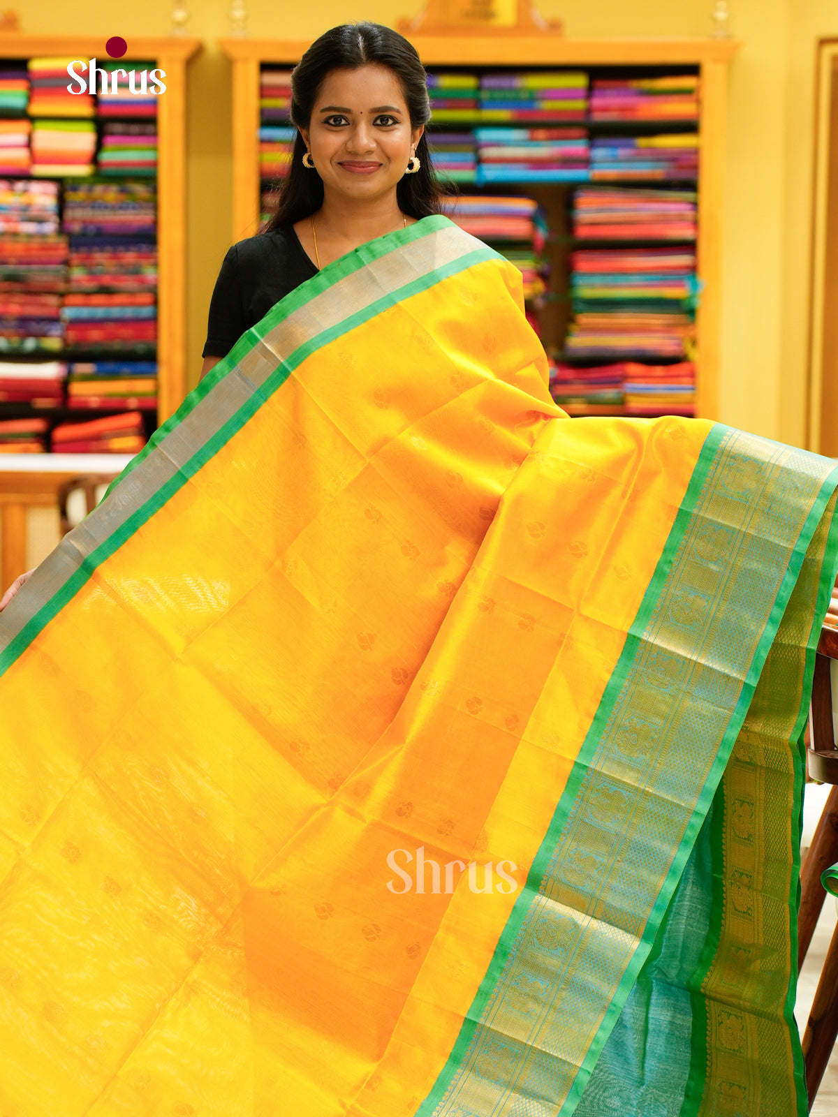 Silk Cotton Saree - EH28008